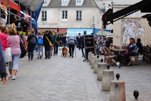 Walking on Montmartre - memories from France